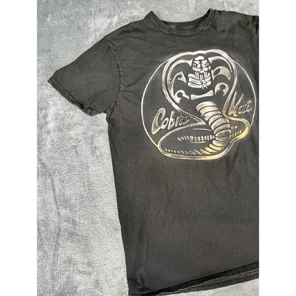 men's medium Cobra Kai Karate Kid good condition black - Picture 3 of 9